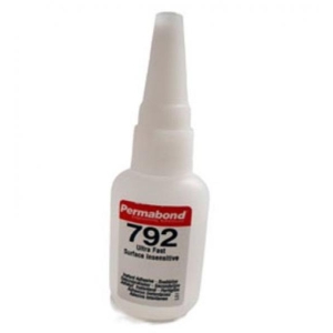 Super Glue 792 20g surface insensitive, extremely fast curing, close fitting parts