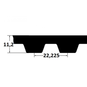 Timing belt ZR 1260XH500 127mm