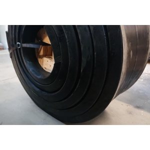 Wear resistant rubber #40x400mm STM 65Sh