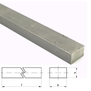 Key steel 6*6*1000mm DIN 6880 C45 