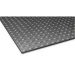 Rubber flooring METRO #3mm SBR 65Sh W1400mm grey