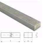 Key steel 10*8*1000mm DIN 6880 C45 
