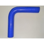 19 mm silicone radiator/cooler hose 90° blue -60 to +180°C 7.5bar